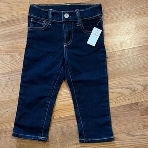 GAP slim dark denim nwt